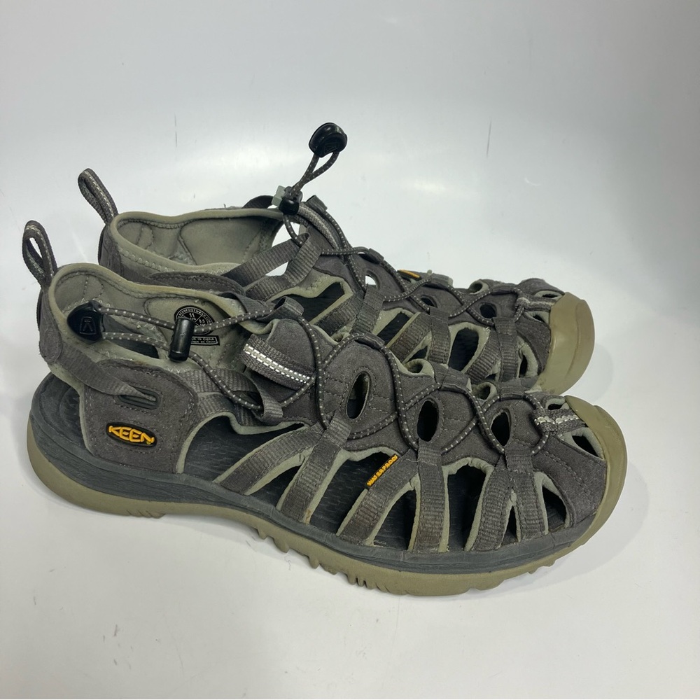Keen whisper‎ sandals gray women’s size 11 hiking outdoor casual water shoes